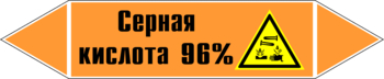 Маркировка трубопровода "серная кислота 96%" (k24, пленка, 358х74 мм)" - Маркировка трубопроводов - Маркировки трубопроводов "КИСЛОТА" - магазин "Охрана труда и Техника безопасности"